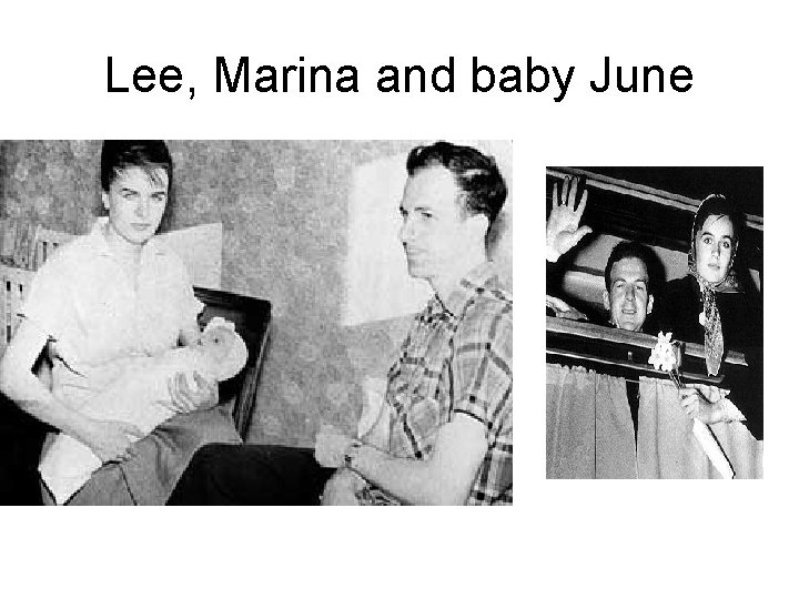 Lee, Marina and baby June 