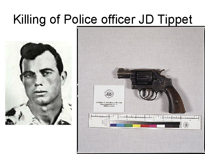 Killing of Police officer JD Tippet 