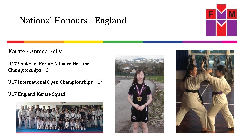 National Honours - England Karate - Annica Kelly U 17 Shukokai Karate Alliance National