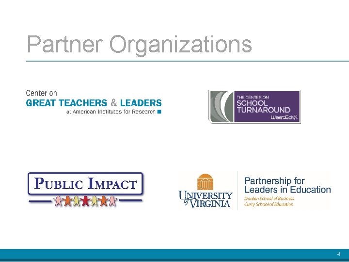 Partner Organizations 4 