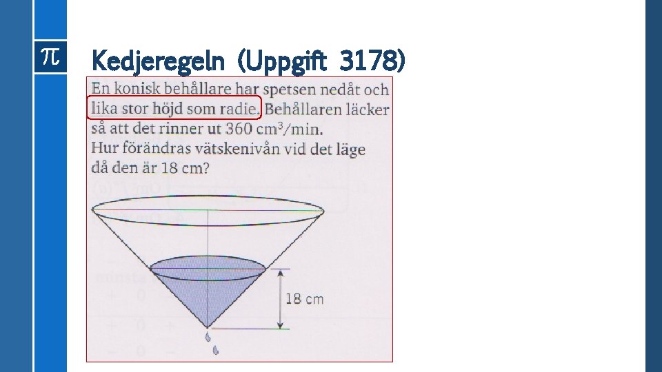 Kedjeregeln (Uppgift 3178) 