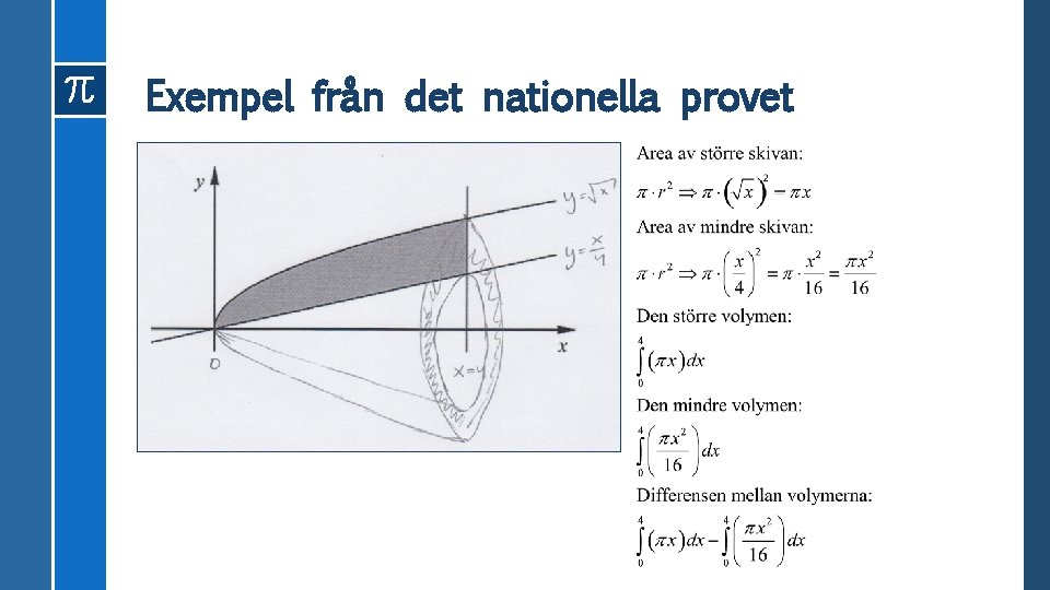 Exempel från det nationella provet 