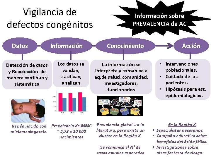 Vigilancia de defectos congénitos Datos Detección de casos y Recolección de manera continua y Vigilancia de defectos congénitos Datos Detección de casos y Recolección de manera continua y