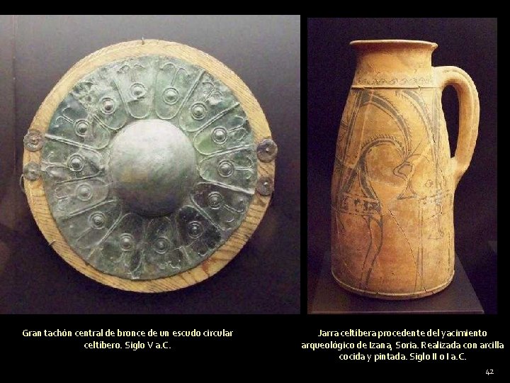 Gran tachón central de bronce de un escudo circular celtíbero. Siglo V a. C.