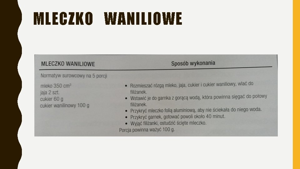 MLECZKO WANILIOWE 