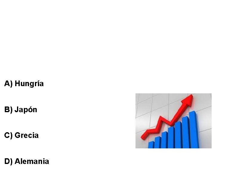 7ª PREGUNTA: 0, 9 PUNTOS ¿Qué economía dobla sus precios cada 15 horas y