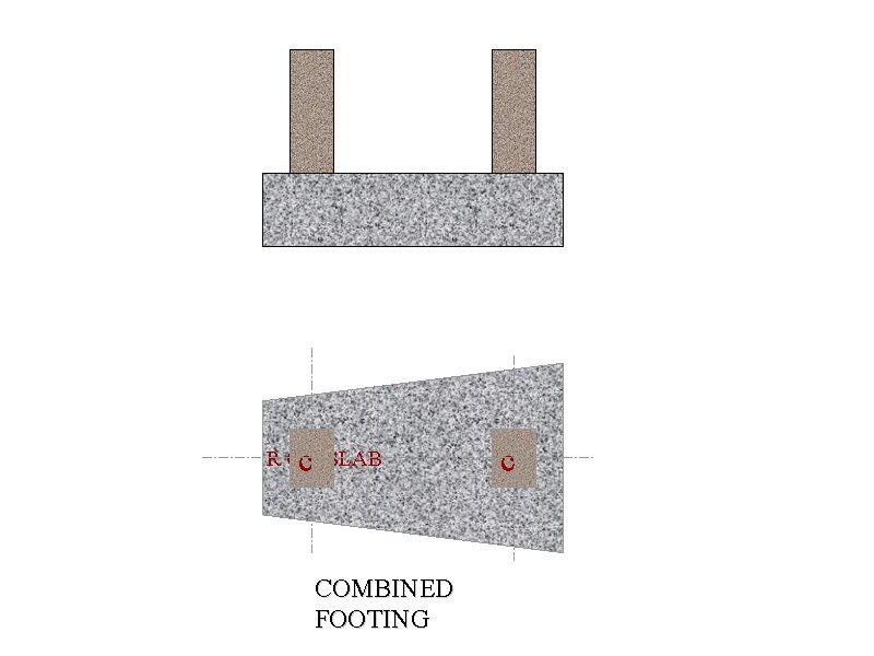 c R C C SLAB COMBINED FOOTING c 