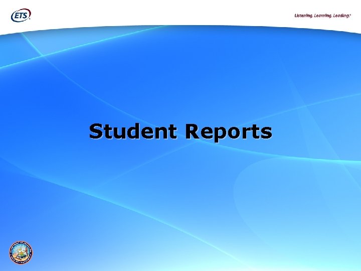 Student Reports 