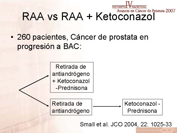 ketoconazol y cáncer de próstata