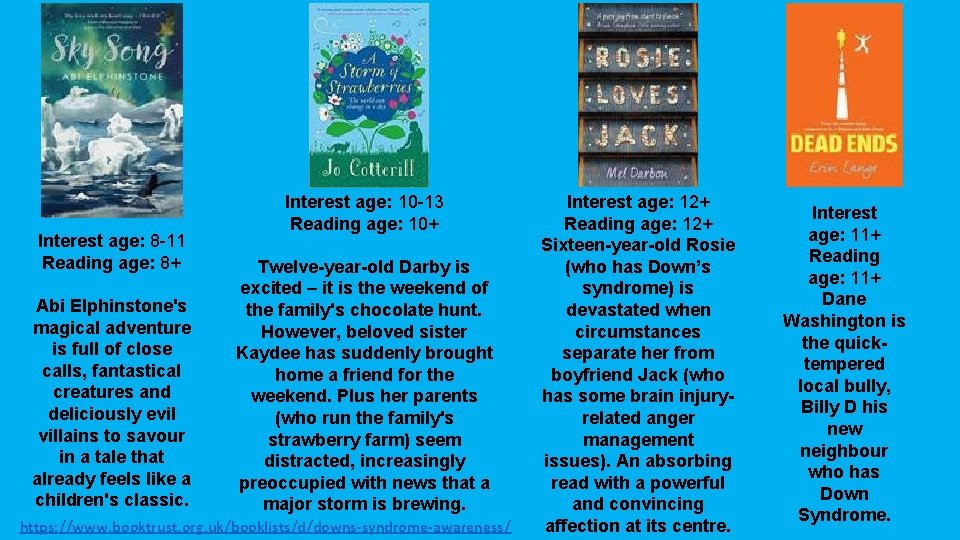Interest age: 8 -11 Reading age: 8+ Abi Elphinstone's magical adventure is full of Interest age: 8 -11 Reading age: 8+ Abi Elphinstone's magical adventure is full of