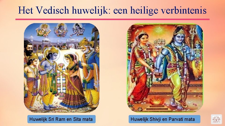 Het Vedisch huwelijk: een heilige verbintenis Huwelijk Sri Ram en Sita mata Huwelijk Shivji