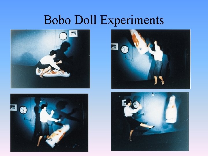 Bobo Doll Experiments 