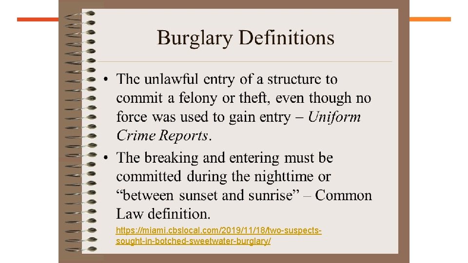 https: //miami. cbslocal. com/2019/11/18/two-suspectssought-in-botched-sweetwater-burglary/ 