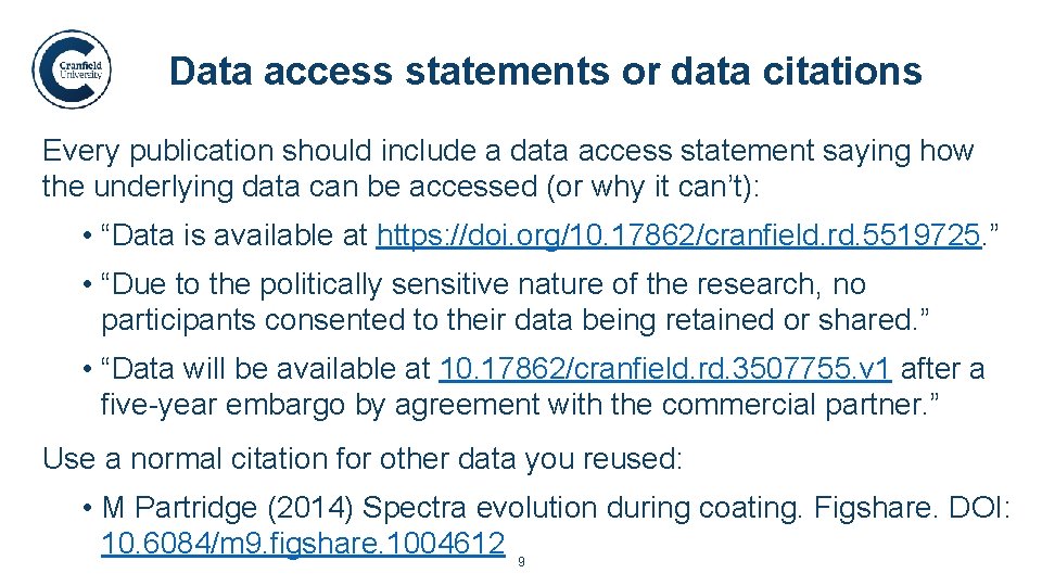 Research Data Management 1 Introduction Georgina Parsons Research