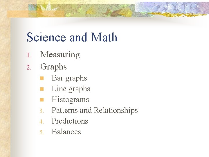 Chapter 9 Connecting Science with Other Subjects D