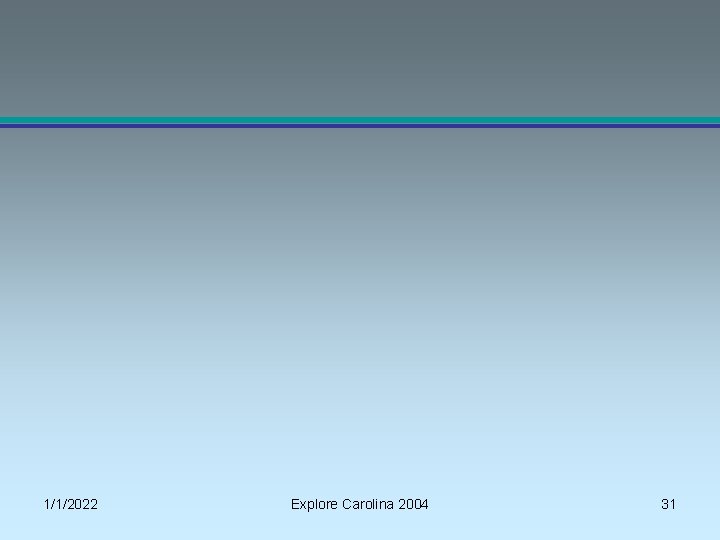 1/1/2022 Explore Carolina 2004 31 