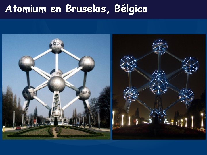 Atomium en Bruselas, Bélgica 