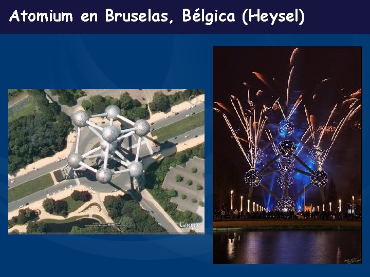 Atomium en Bruselas, Bélgica (Heysel) 