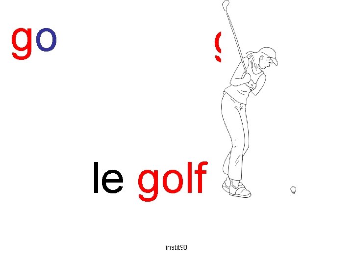 go golf le golf instit 90 