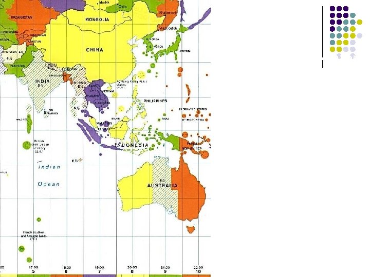 Timezones and Populations TEIN 2: Member countries represent 1/3 of the world’s population in