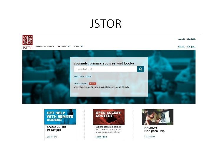 JSTOR 