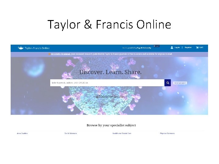 Taylor & Francis Online Taylor & Francis Online