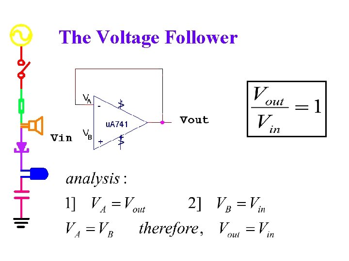 The Voltage Follower 