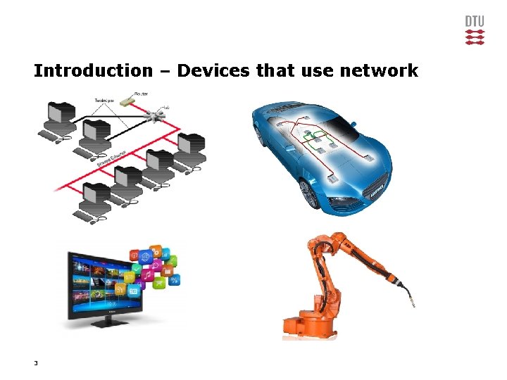 Introduction – Devices that use network 3 