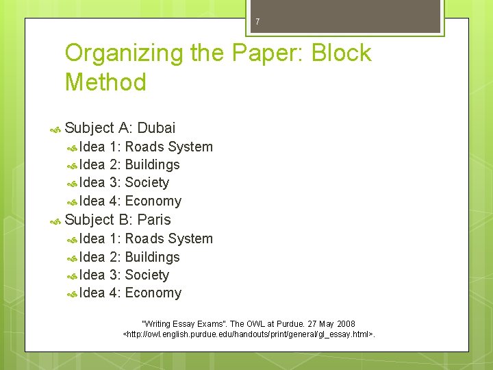 Writing the Comparison and Contrast Essay 1 Adapted