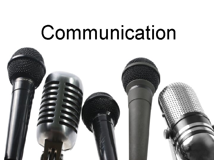Communication 