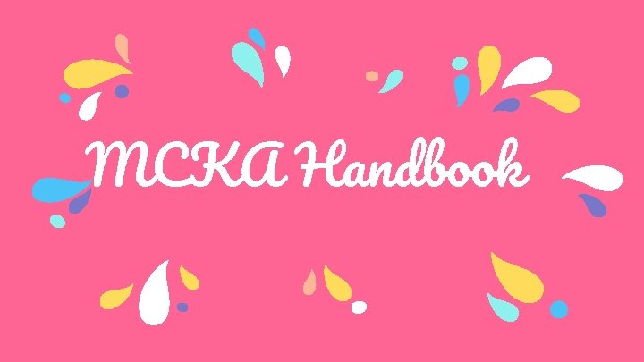 MCKA Handbook 