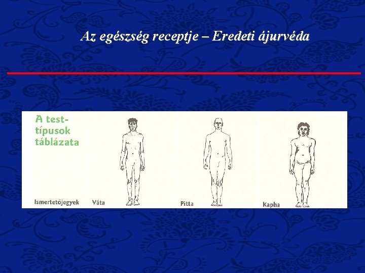 Az egészség receptje – Eredeti ájurvéda 