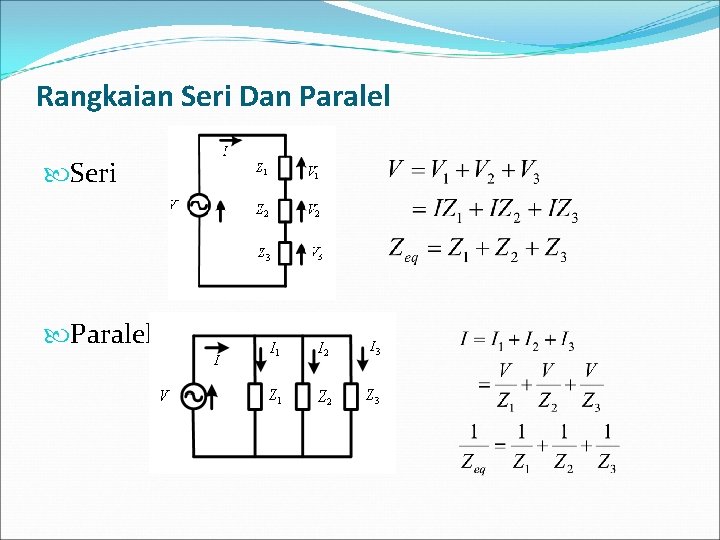 Rangkaian Seri Dan Paralel Seri Paralel 