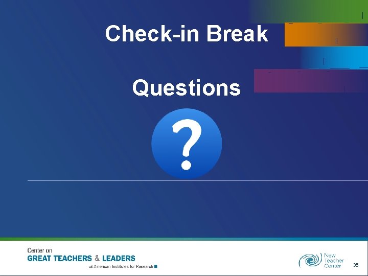 Review Review Understanding Teaching Conditions March 22 Session