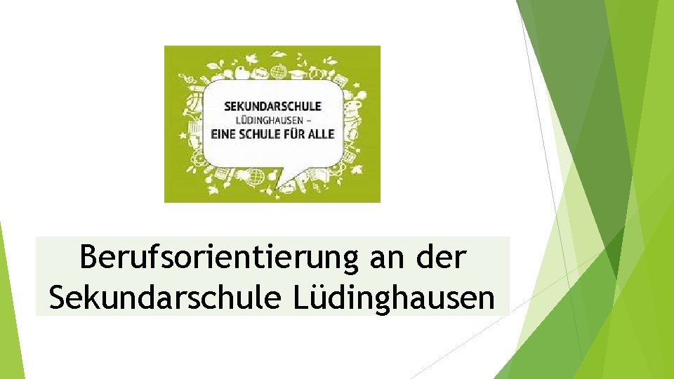 Berufsorientierung an der Sekundarschule Lüdinghausen 