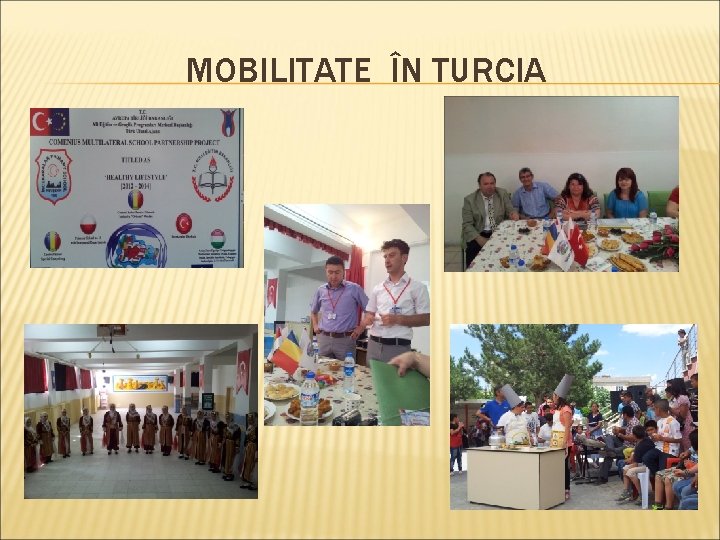 MOBILITATE ÎN TURCIA 