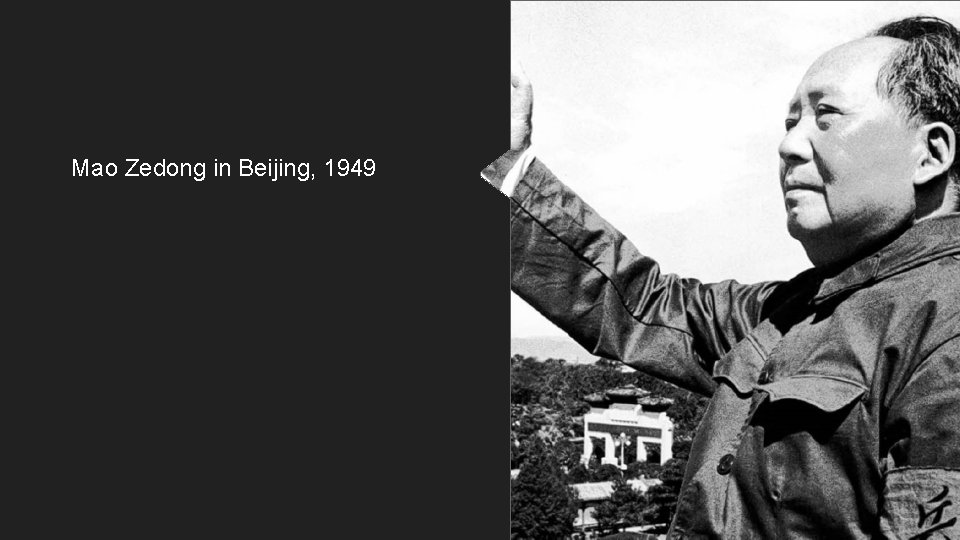 Mao Zedong in Beijing, 1949 