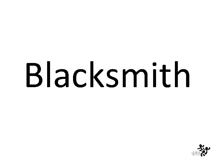 Blacksmith 