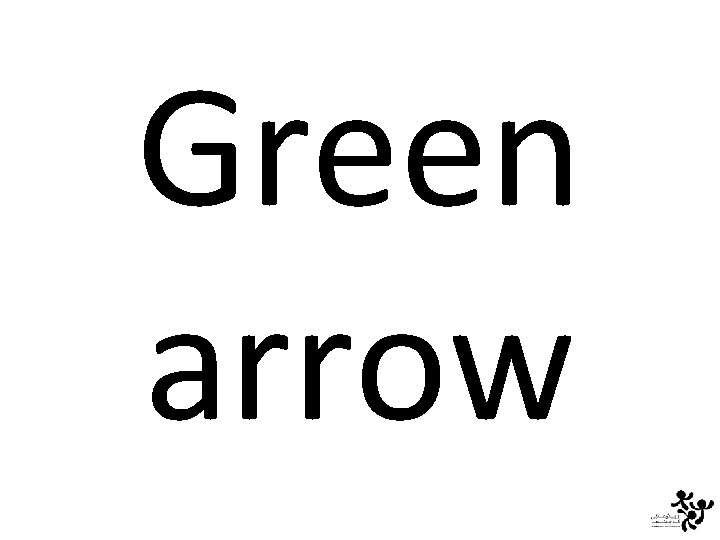 Green arrow 