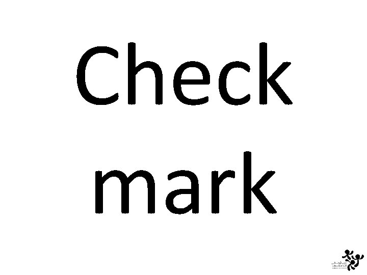 Check mark 