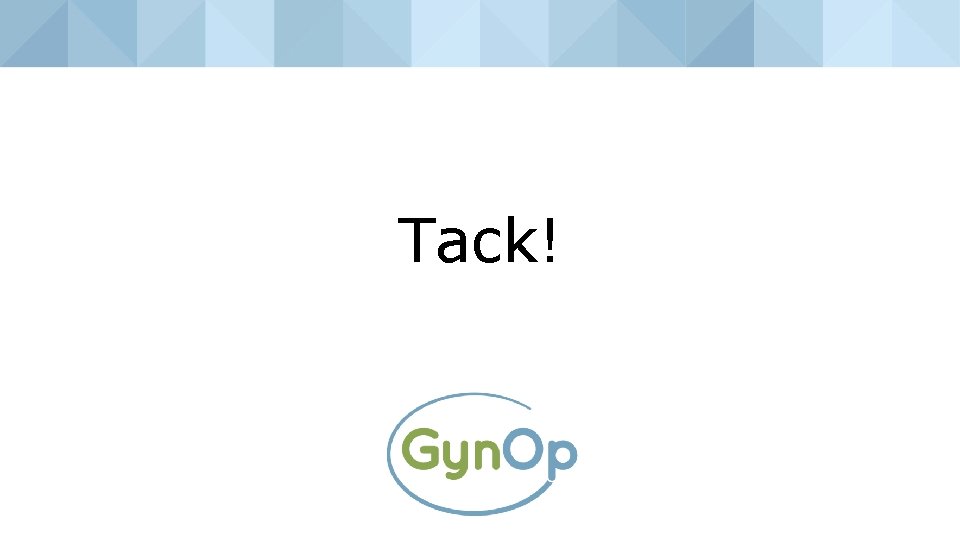 Tack! 