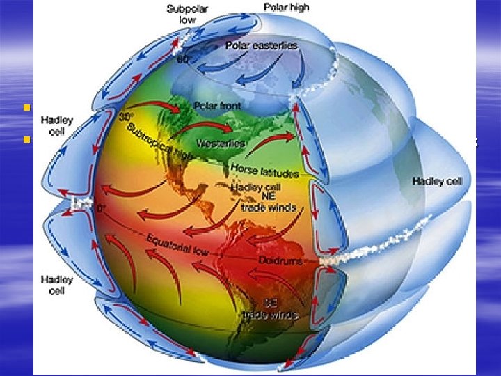 Storms § Storms are created by Prevailing winds § Where polar winds meet Westerlies Storms § Storms are created by Prevailing winds § Where polar winds meet Westerlies