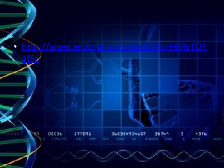  • http: //www. youtube. com/watch? v=H 0 Rv. TOF 1 f. Ec 