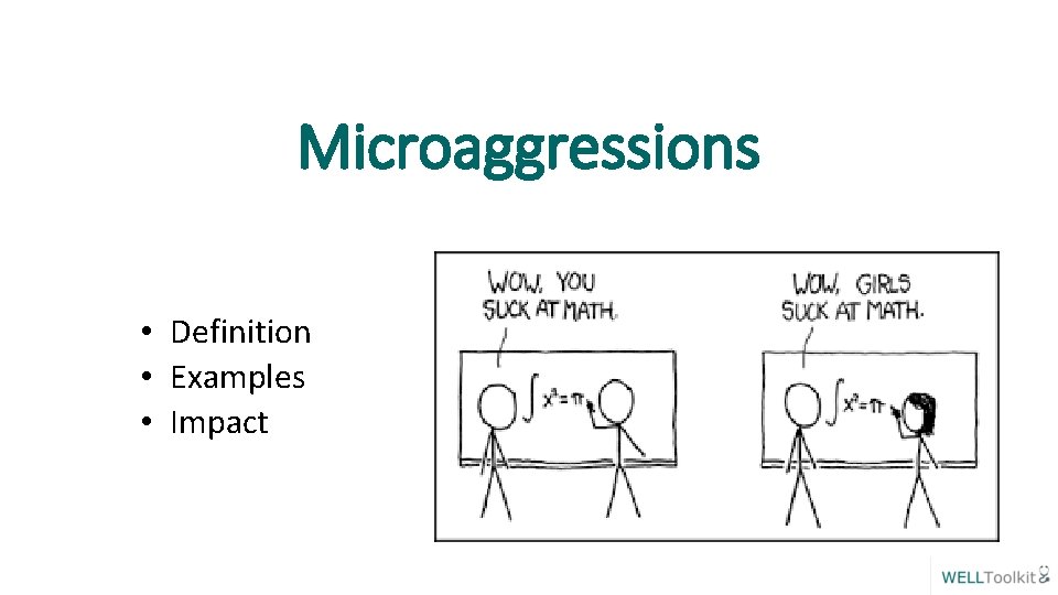 Microaggressions • Definition • Examples • Impact 