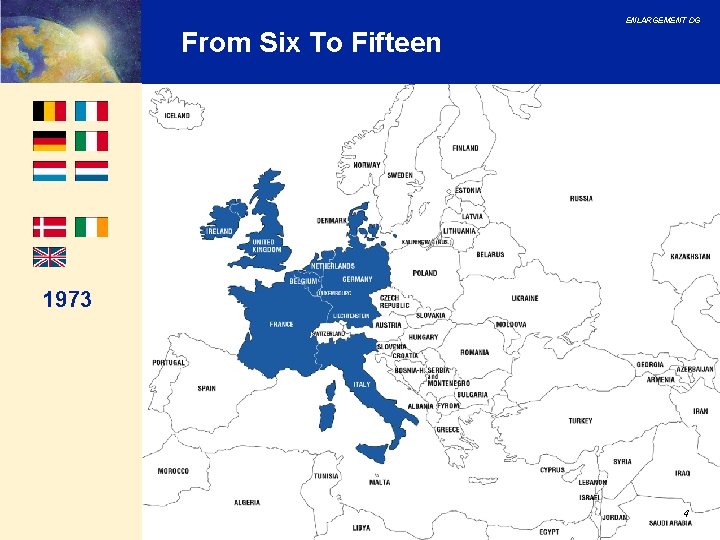 ENLARGEMENT DG From Six To Fifteen 1973 4 ENLARGEMENT DG From Six To Fifteen 1973 4