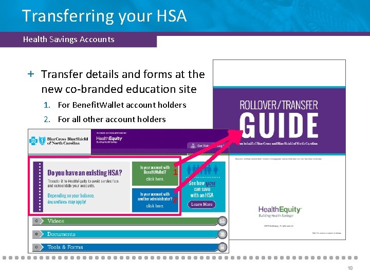 Transferring your HSA Health Savings Accounts + Transfer details and forms at the new