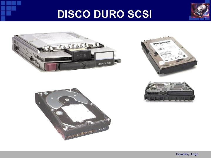 DISCO DURO SCSI Company Logo 