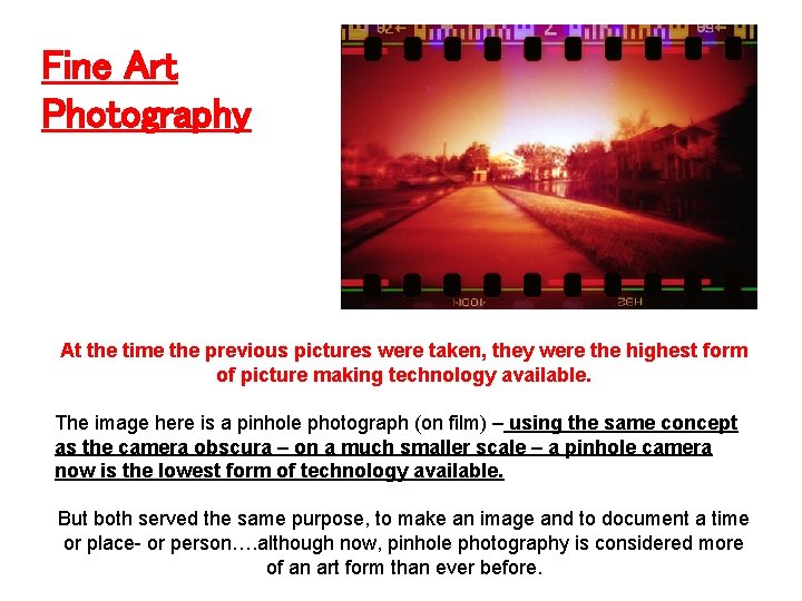 Fine Art Photography At the time the previous pictures were taken, they were the Fine Art Photography At the time the previous pictures were taken, they were the