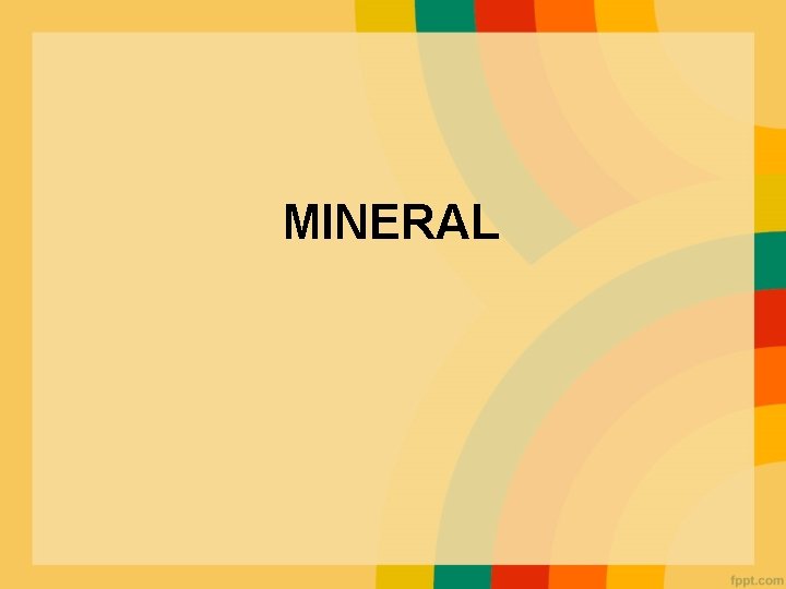 MINERAL 