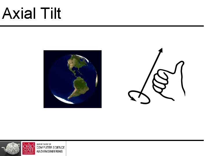 Axial Tilt Axial Tilt